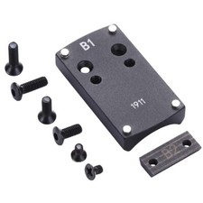 Pistol Mount Plate Base for Micro Red Dot Sight Combo Fits Colt 1911 Sightmark