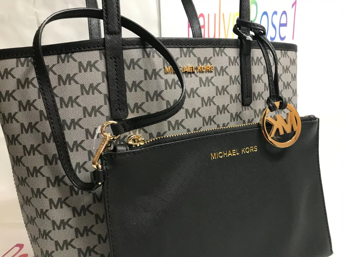 Michael kors jet set reversible best sale tote
