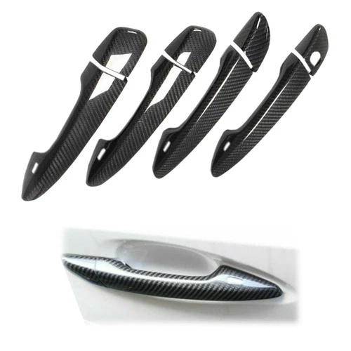 Real Dry Carbon Fiber Keyless Entry Handle Cover Fits 14-24 IS250 IS350 IS200t