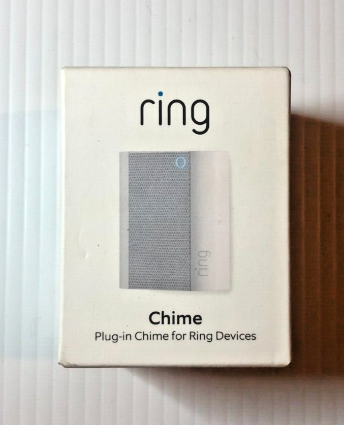 Ring Chime for Ring Video Doorbells and Cameras, White (2nd Gen) (2022