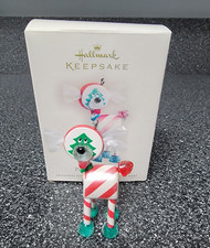 2007 Hallmark Keepsake Christmas Ornament- Dog- Peppermint Pup