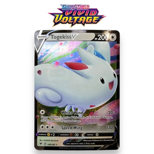 Togekiss V 140/185 Ultra Rare Vivid Voltage NM Pokémon TCG