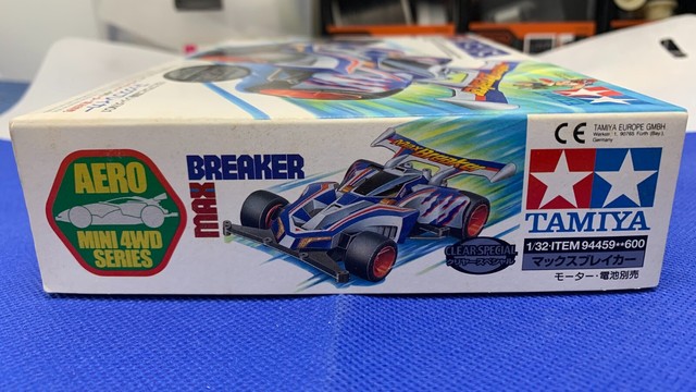 希少品 大城美和/Super Charge Tamiya Mini 4WD Max Breaker Clear Special PURPLE (Super X
