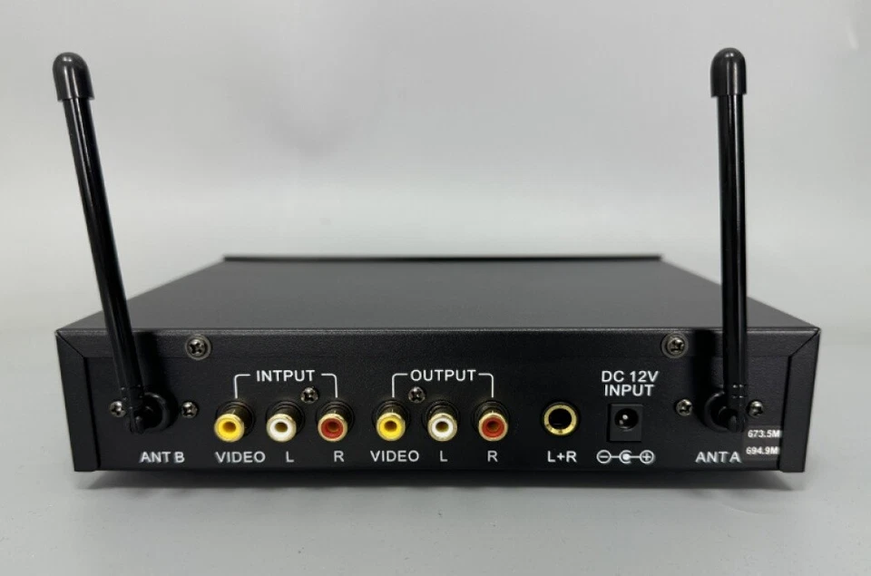 DJ PA Doppel UHF Funk Mikrofon Set Wireless Microphone Kabellos Microfon Mic - Bild 4 von 4