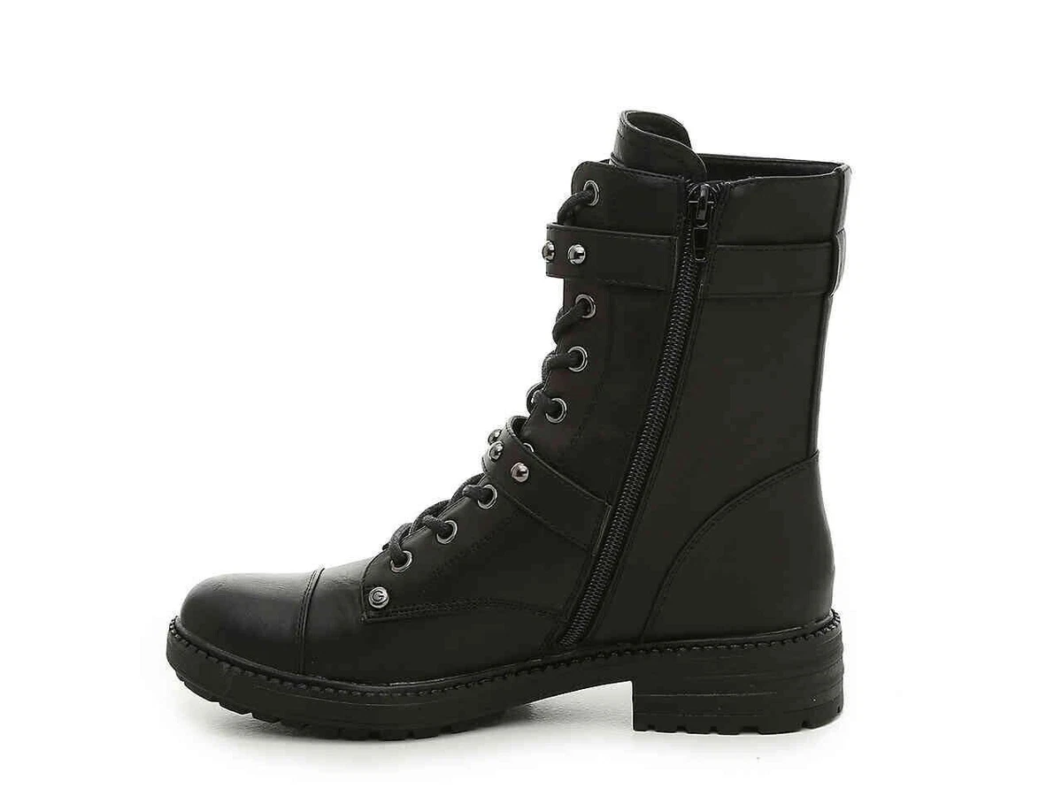 G by Guess Granted Combat Boot Womens Size 7.5 eBay