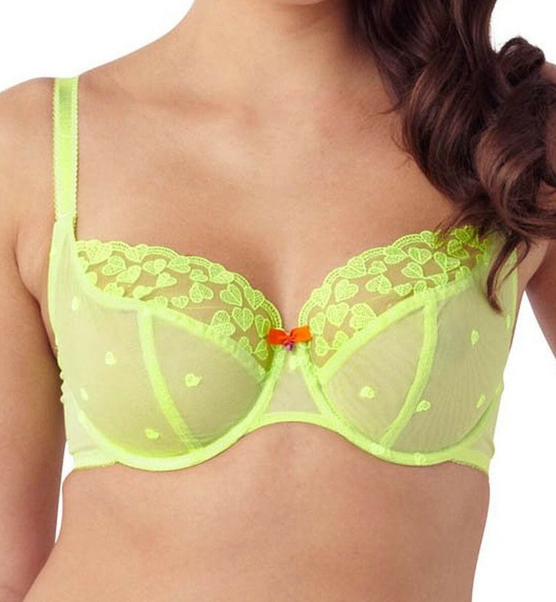 SELENE Reggiseno Donna Balconcino Double Push Up Con Ferretto E