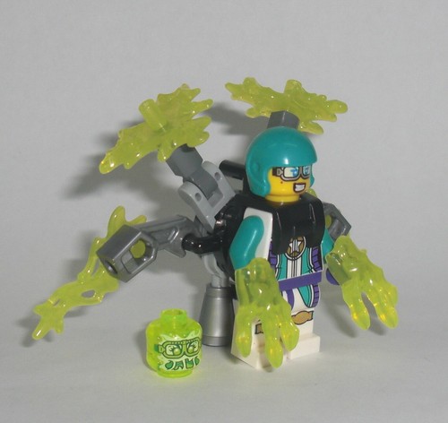 LEGO Hidden Side - Mary Breaksom - Figur Minifigur El Fuego Geist Ghost 70429 - Foto 2 di 3