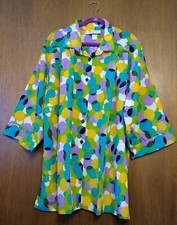 A Personal Touch Womens Plus Size 4x Button Down Shirt Top Blouse 3/4 Woman NWT