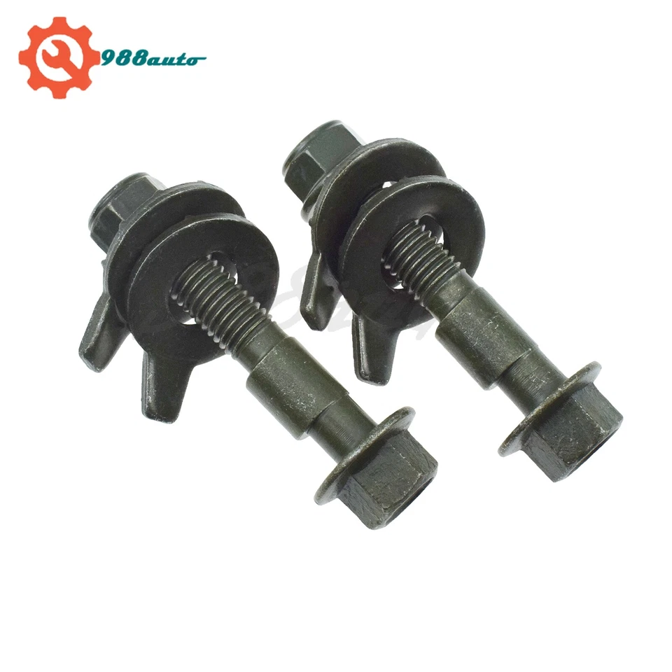 For 14MM ADJUSTABLE CAM BOLTS KIT 2PCS FRONT LEFT & RIGHT CAMBER ALIGNMENT 81260 - Image 3 of 4