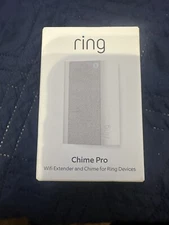 2021 Ring Chime Pro Wi-Fi Extender-Smart Doorbell - White LOW PRICE. FAST SHIP