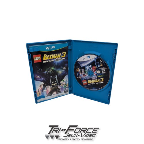 LEGO Batman 3 Beyond Gotham Nintendo Wii U CIB Complete, Tested ! Free Shipping - Picture 2 of 2