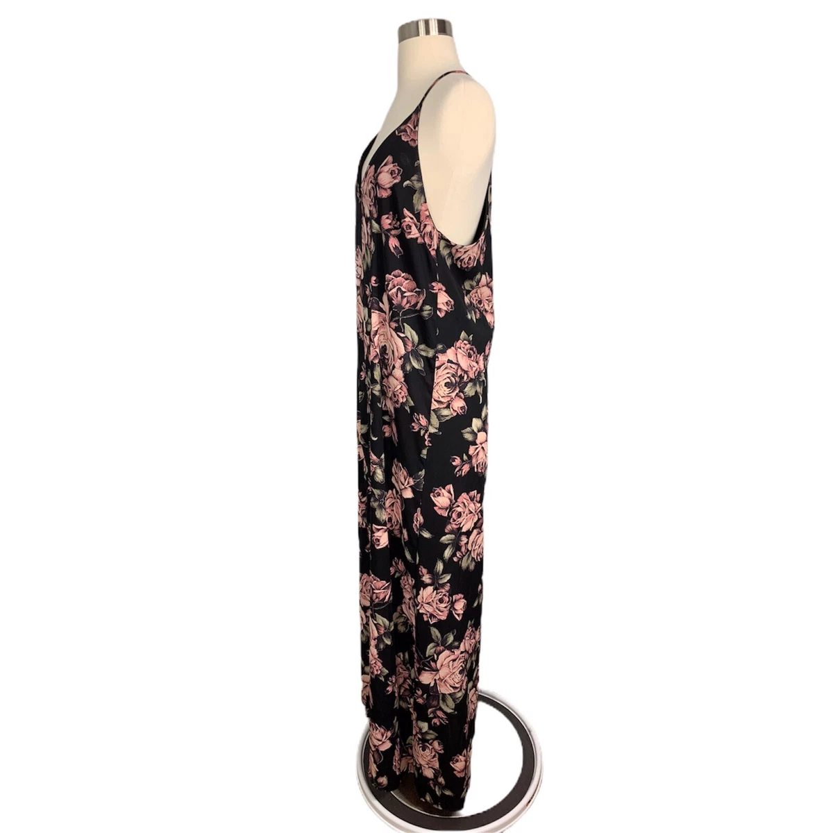 Leith floral print maxi cheap dress