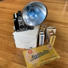 Vintage KODAK Brownie Hawkeye Camera Flash Model Bakelite 1950s 1960s Lot VGUC