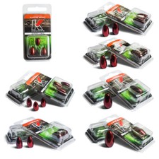 Tungsten Flipping Weights 1/4, 3/8, 1/2, 3/4, 1, 1-1/2, 2 oz All Sizes Included 