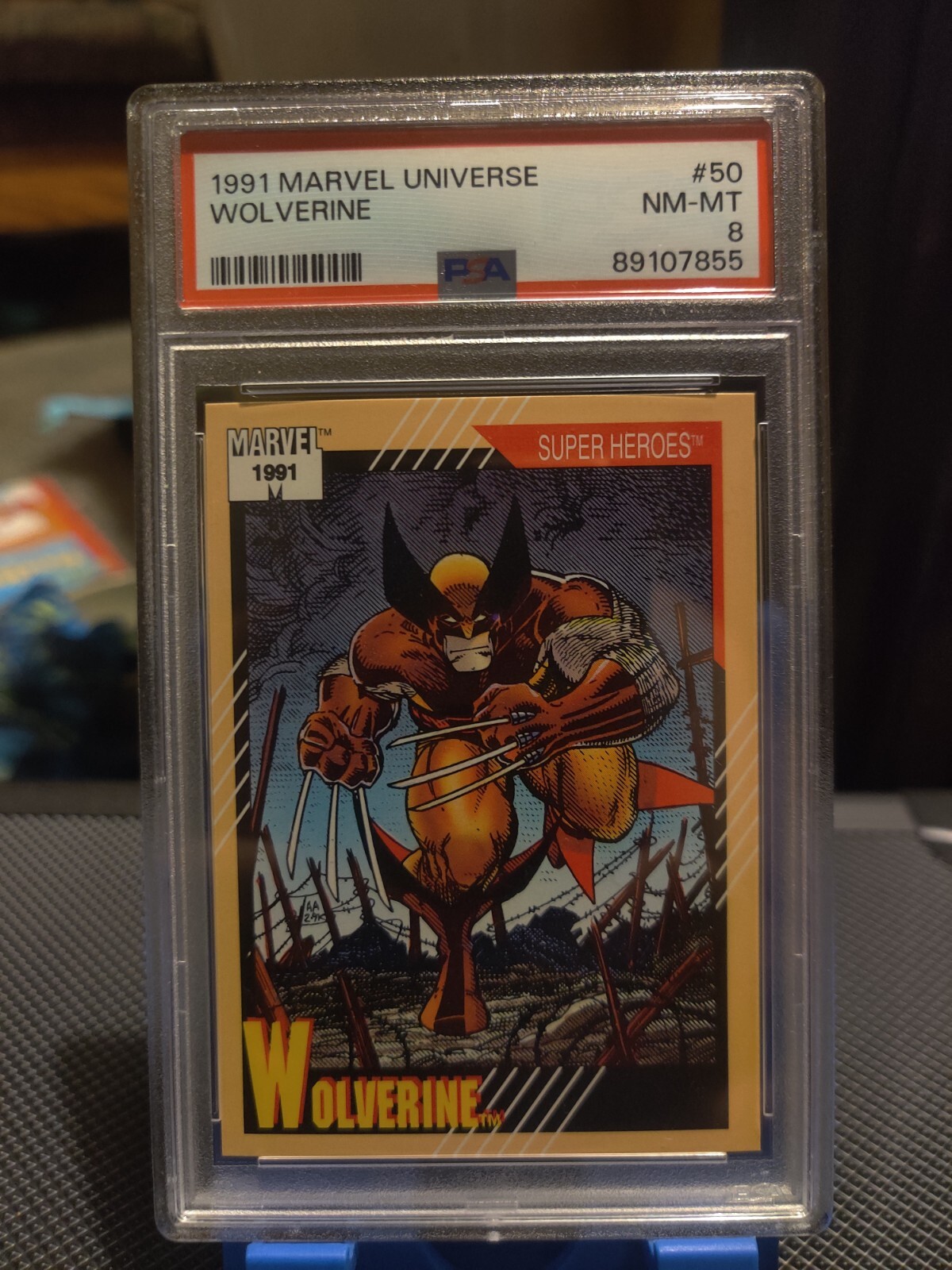 marvel cards graded