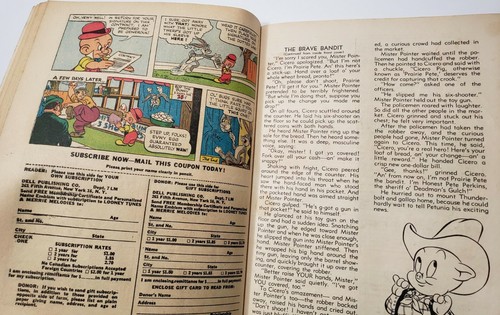Dell Golden Age Comic Looney Tunes Merrie Melodies #105 julio 1950 - Imagen 5 de 7