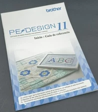 72 pages Brother Pe Design 11 Original Manual Start Up Guide Instruction SPANISH