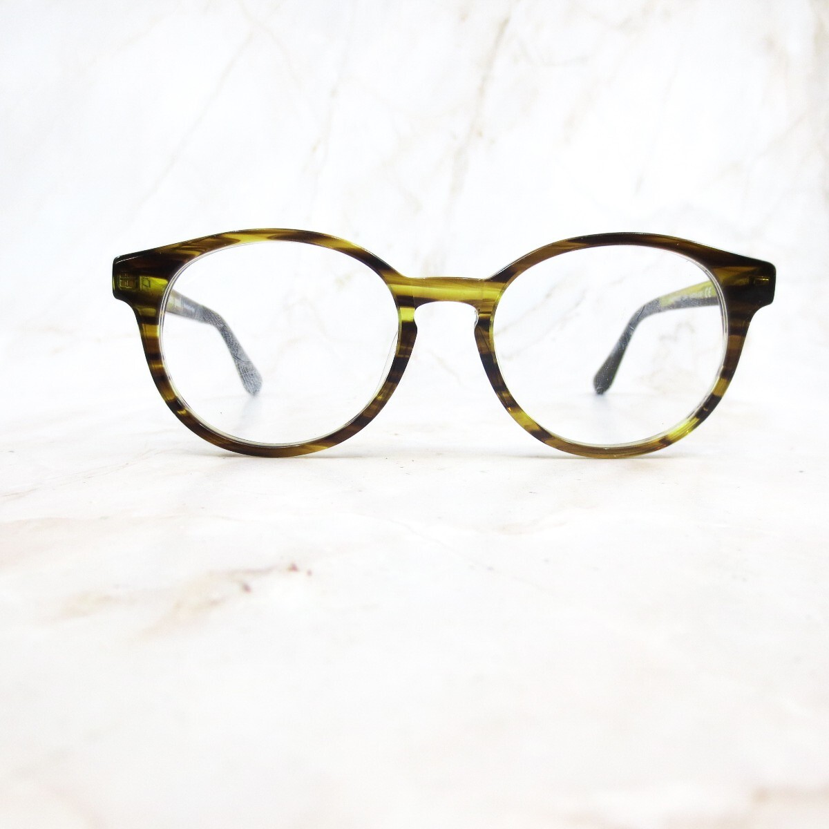 Jonas Paul Eyeglasses Frame Paul/Paige Children's Striped Maple Round  43-15-125