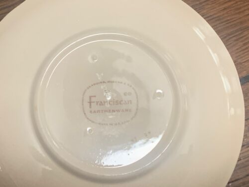 25 PC Set Vintage Franciscan Apple TEA DEMITASSE CUP SAUCERS SMALL BOWLS USA - Picture 4 of 5