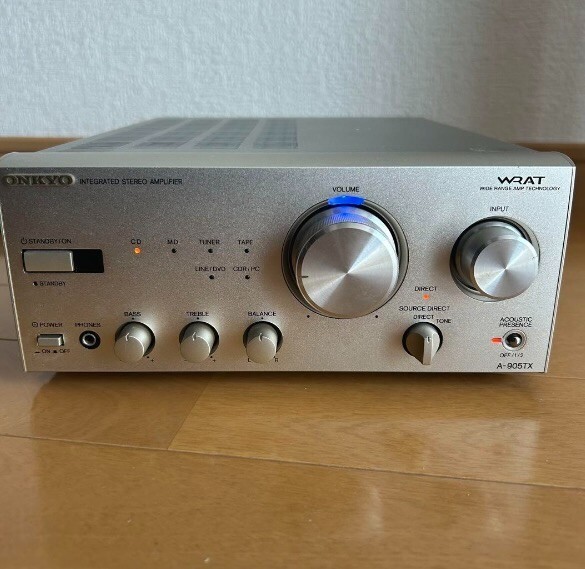 お*ん様 【美品】ONKYO A-905TX インテグレーテッドアンプ ONKYO A-905TX Stereo Integrated Amplifier Transistor , Free
