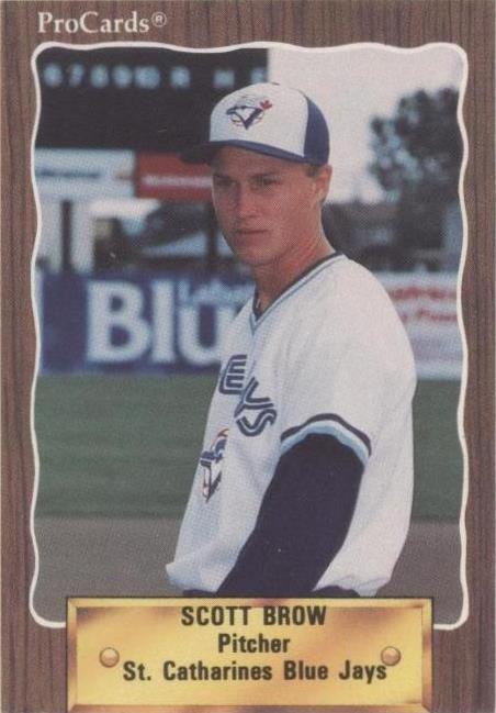 1990 ProCards Minor League - Scott Brow #3458 - 1 of 1