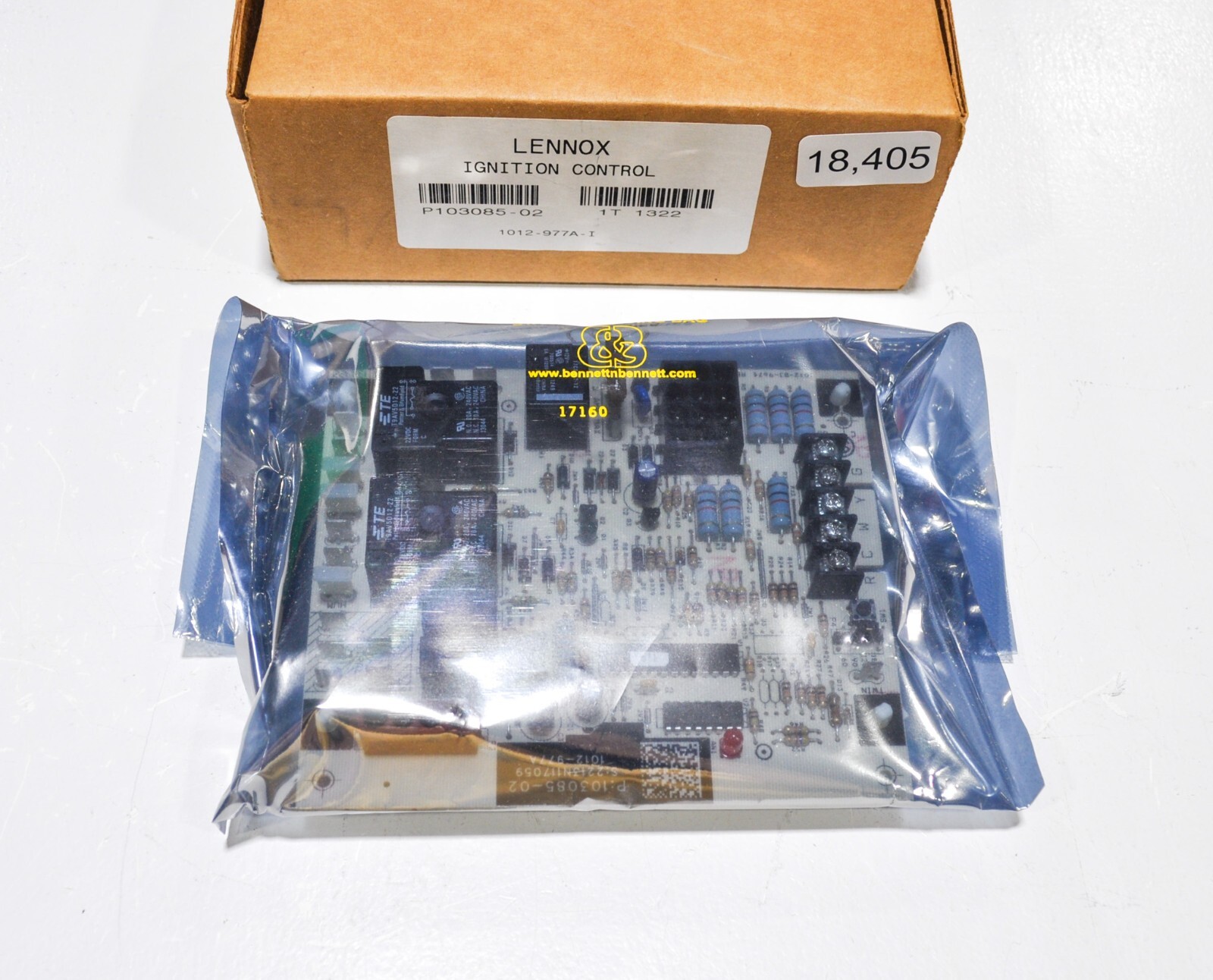 LENNOX P103085-02 Ignition Control Board 1012-977A-I