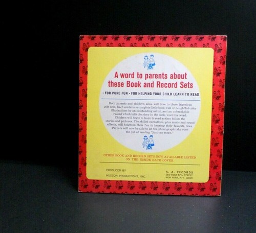 VINTAGE 1954 "PINOCCHIO" LITTLE GOLDEN BOOK & 45 RPM RECORD~READ BY LARRY HARMON - Imagen 2 de 9