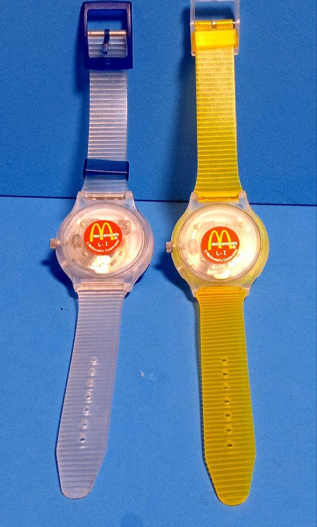 1980-1990' 4 McDonald's watches including not-for-sale items 1980-1990' 4 McDonald's watches including not-for-sale items