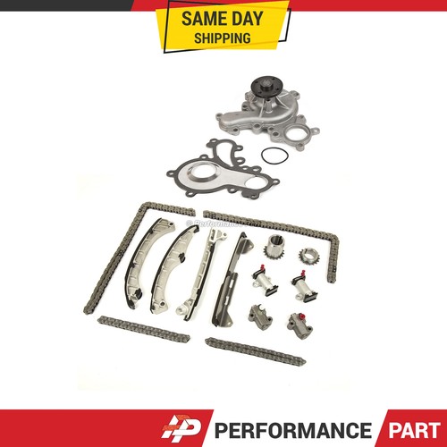 Timing Chain Kit Water Pump Fit 0917 Toyota Tundra Lexus LX570 3URFE