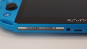 【GOOD】PS Vita 2000 Blue Console 8GB Memory Card 4 Games Charger Set B Rank JAPAN