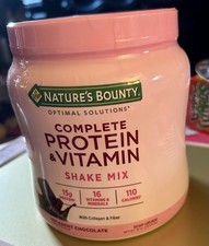 NATURES BOUNTY COMPLETE PROTEIN & VITAMIN SHAKE MIX Chocolate