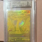 Mega Charizard X EX Mega Hyper Rare Holo 130/094 Phantasmal Flames Beckett 9