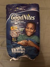 Vintage Rare Goodnites Boy L/XL Bedwetting Nighttime Underwear Skateboard Camo