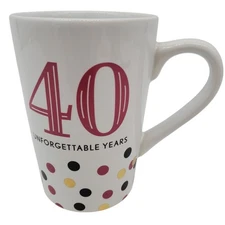 Hallmark Mug - 40 Unforgettable Years 16oz