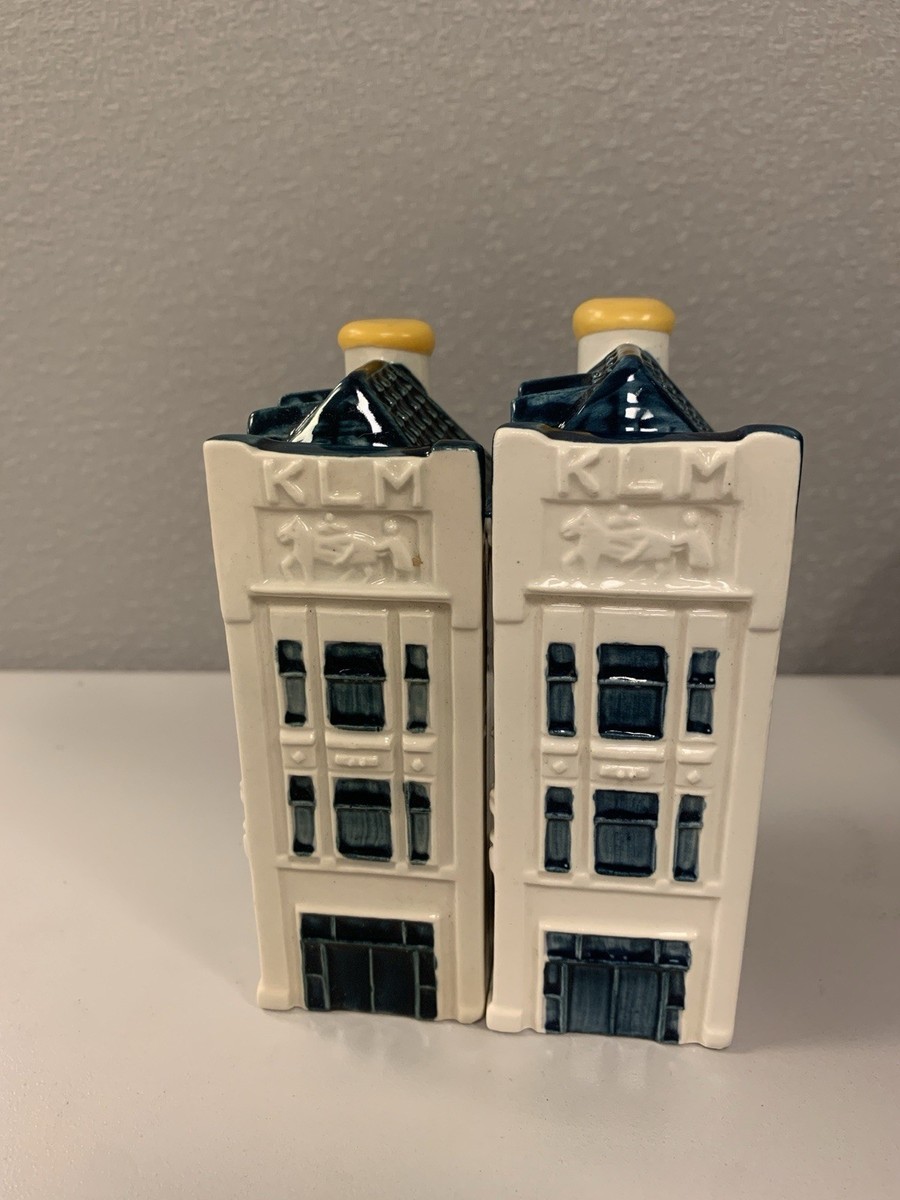KLM ブルー デルフトのボルズ アムステルダム 1575 カナルハウス 未開封 KLM ブルー デルフトのボルズ アムステルダム 1575 カナルハウス 未
