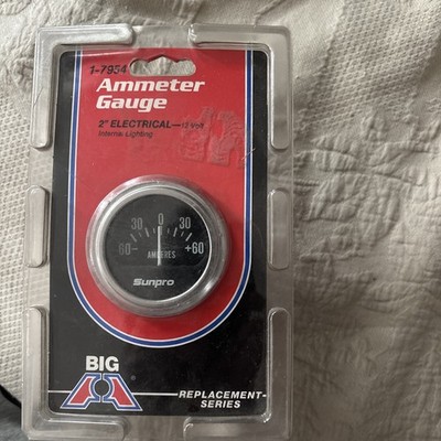 ammeter gauge Sunpro 