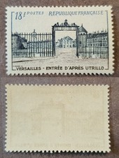 France : Y&T 988 – 18F Versailles – 1954 – NEUF*/MLH Cote 6€