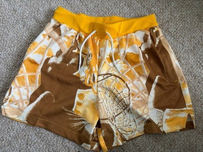 HTF Sold Out, Adidas Basketball Shorts 5  Bronze Strata Size Small