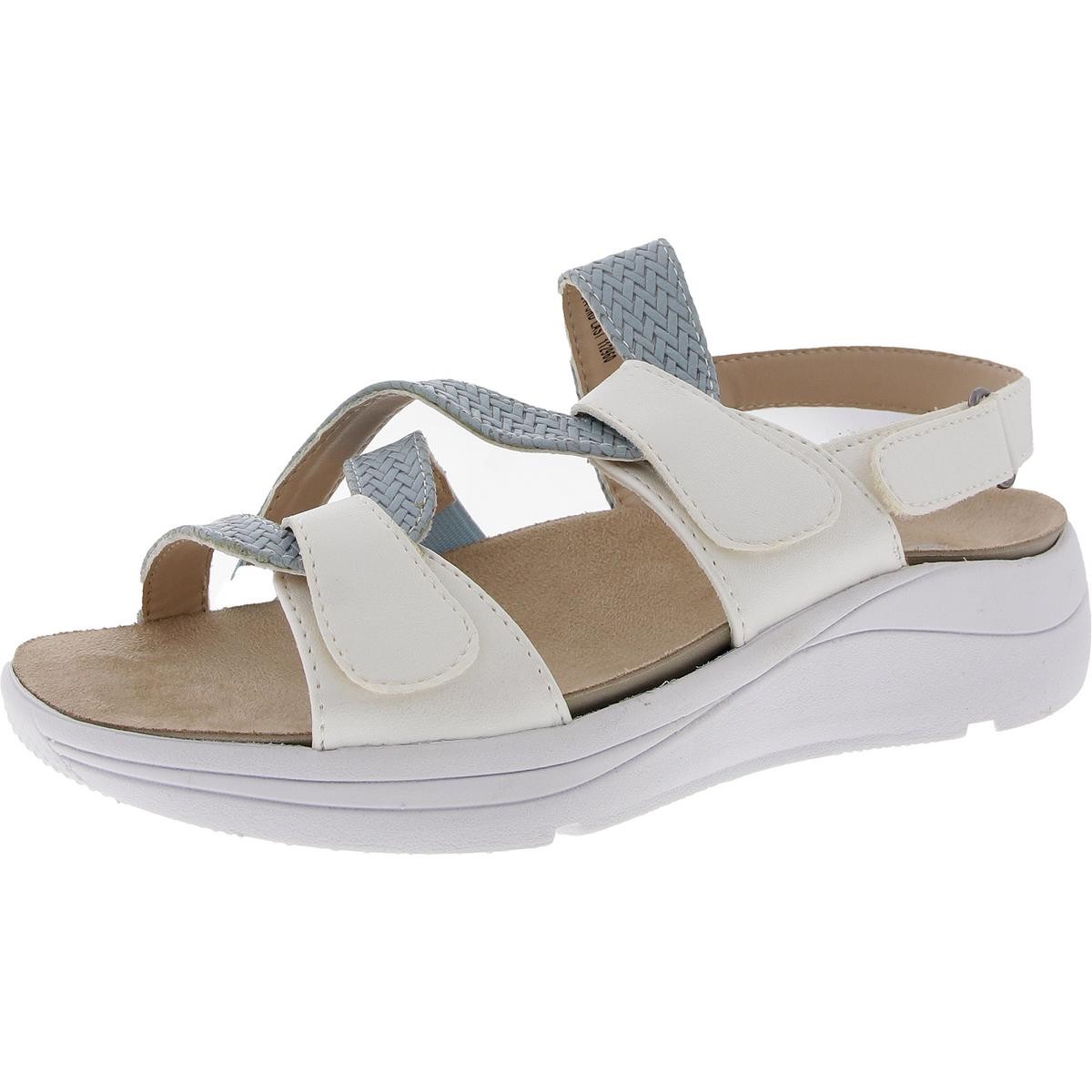 Женские спортивные босоножки Drew Serenity белого цвета на ремешках шириной 75 см C D W BHFO 4955 7690₽