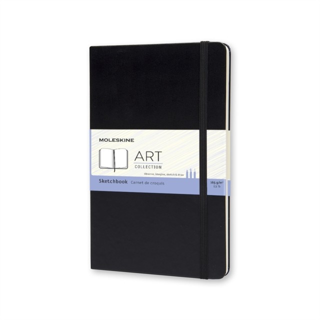 Moleskine Art Plus Sketchbook, Large, Plain, Black, Hard Cover (5 x 8.25) - Image 6
