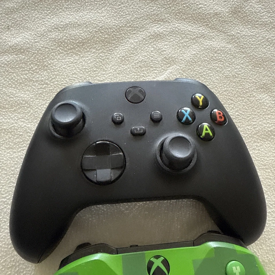 (Piezas/Reparaciones) Controlador Inalámbrico Xbox One Minecraft Creeper Plus Negro Uno Foto 2 de 4