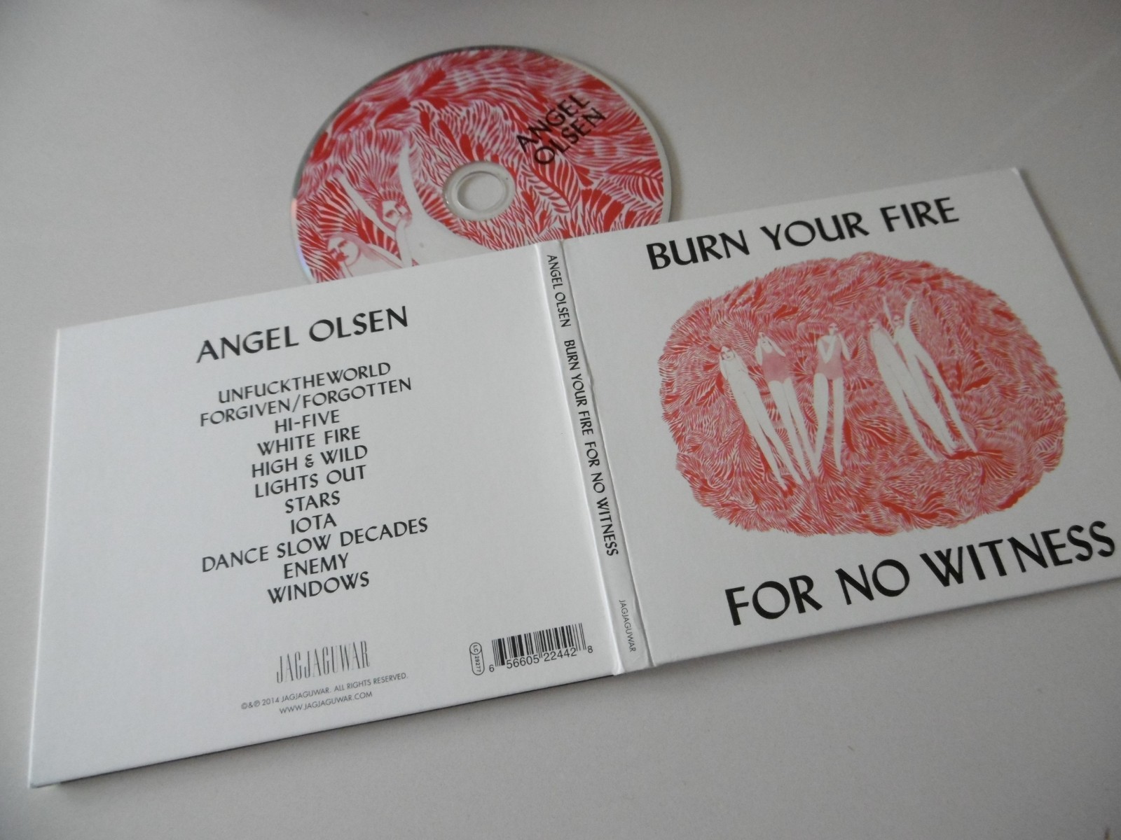 ANGEL OLSEN BURN YOUR FIRE FOR NO WITNESS CD ALBUM DIGIPAK 2014 STARS IOTA ENEMY