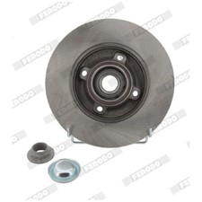 Bremsscheiben + Beläge hinten für Citroen C3 2 SC C4 LA DS3 SA | 296702