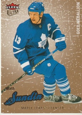 Fleer Ultra NHL Karte Toronto Maple Leafs #89 Mats Sundin