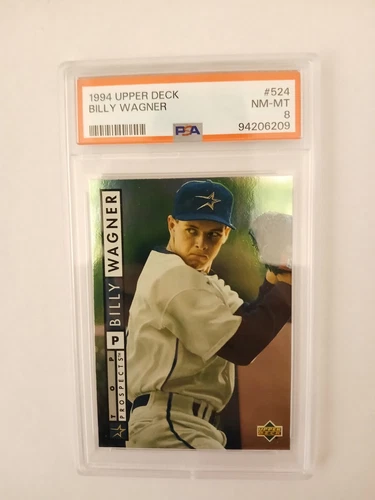 1994 Upper Deck #524 Billy Wagner RC HOF PSA 8 NM-MT