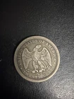 1875 Twenty Cent Piece Seated Liberty San Francisco Silver Reeded Edge