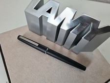 Lamy 80 OM Kolbenfüller schwarz NOS 80er Jah...