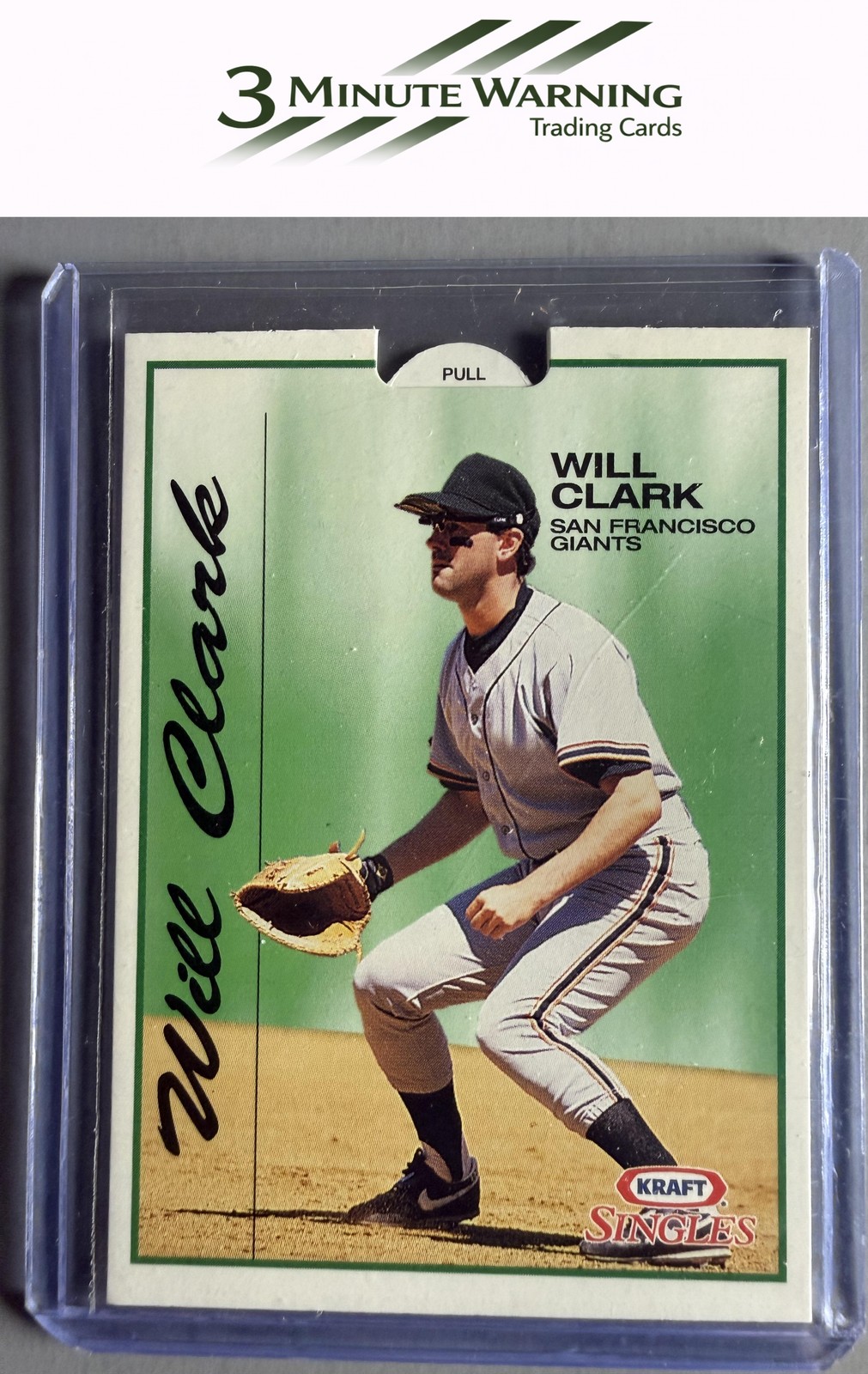 1993 Kraft Singles Superstars #18 Will Clark