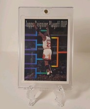 Topps 1993-94 Michael Jordan Reigning Playoff MVP Insert #199 Chicago Bulls