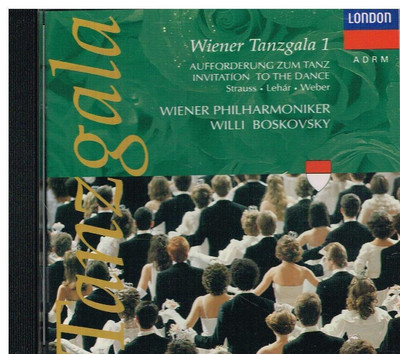 Wiener Tanzgala (Wiener Tänze) Nr.1 / Willi Boskovsky - CD
